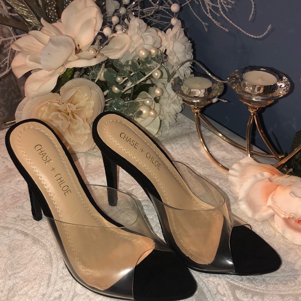 🦄2 FOR $30 SALE!🦄💥Clear Heels💥
